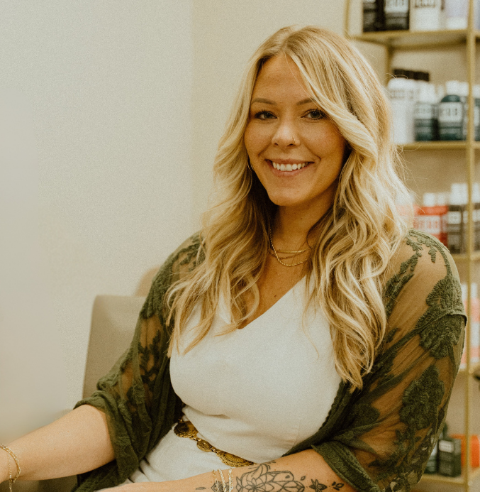 kaylee sitting in chair